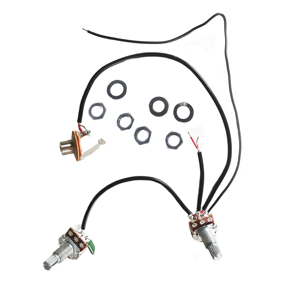 3-Pack Economy 500K Volume/Tone/Jack Harness | 3-Pack Bundle - Image 2