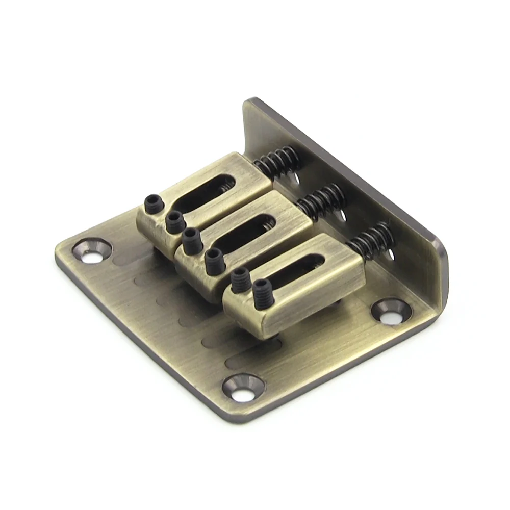 3-String Bridge | Antique Brass Finish - Image 3