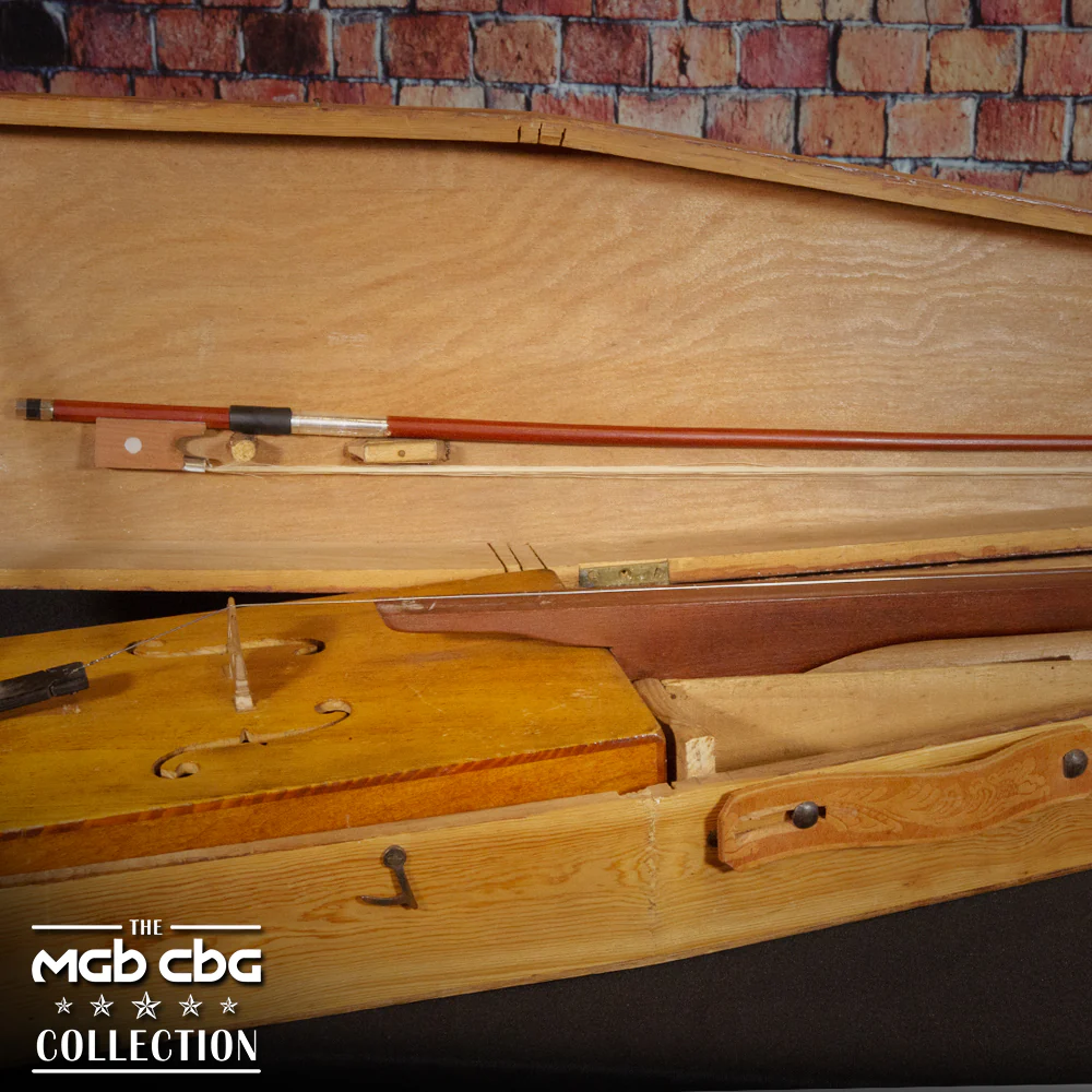 50. One-String Violin & Case - Image 6