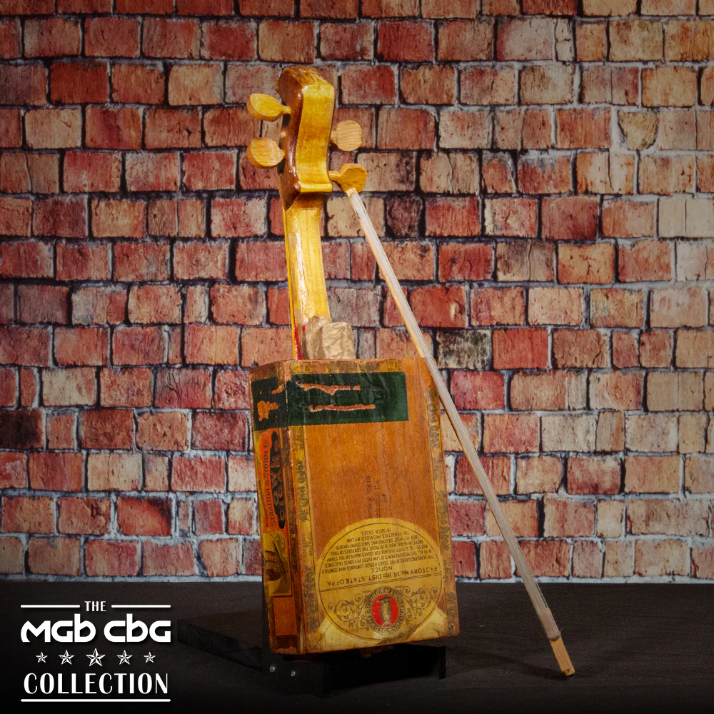 63. Owl Head Violin & Bow - Image 2