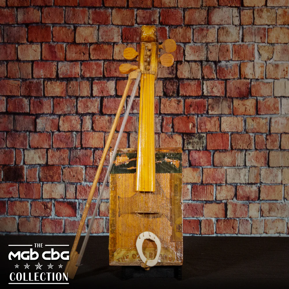 63. Owl Head Violin & Bow - Image 3