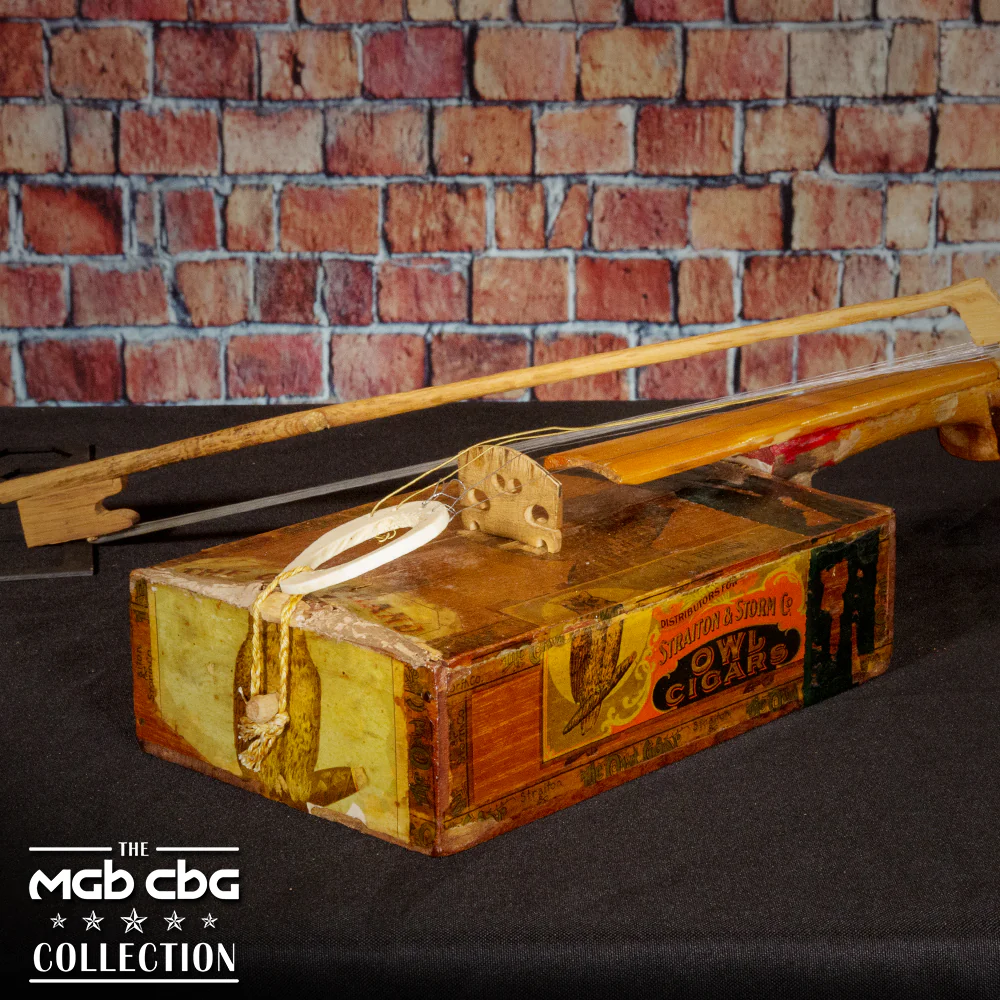 63. Owl Head Violin & Bow - Image 7