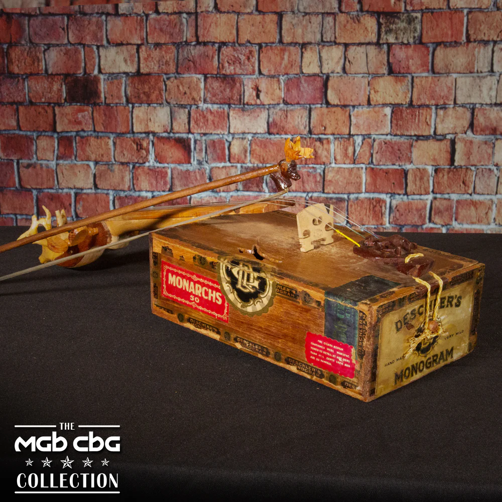 64. Deer Head Violin & Bow - Image 5