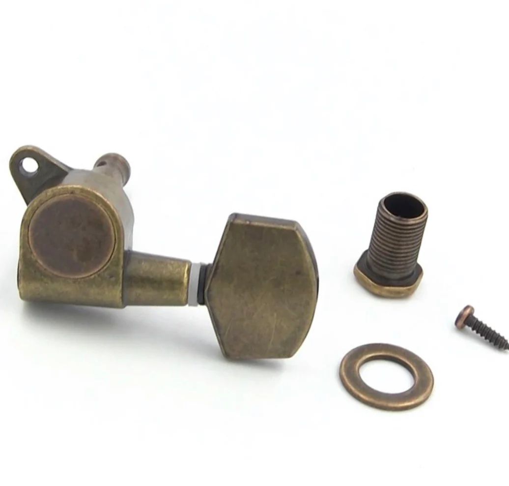 Antique Brass Finish Tuner | Left