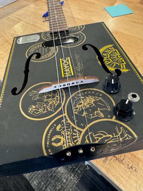 Easy Bridge 3 or 4 string Rosewood or Maple
