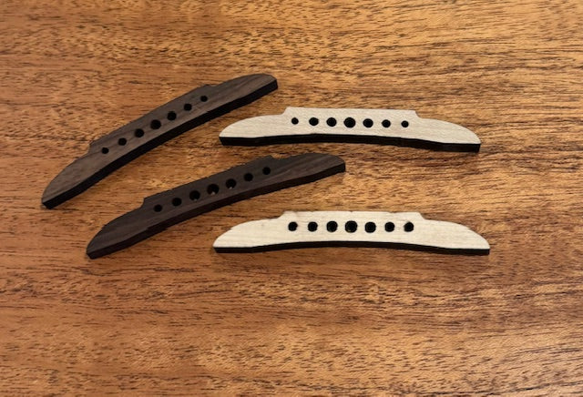 Easy Bridge 3 or 4 string Rosewood or Maple - Image 3
