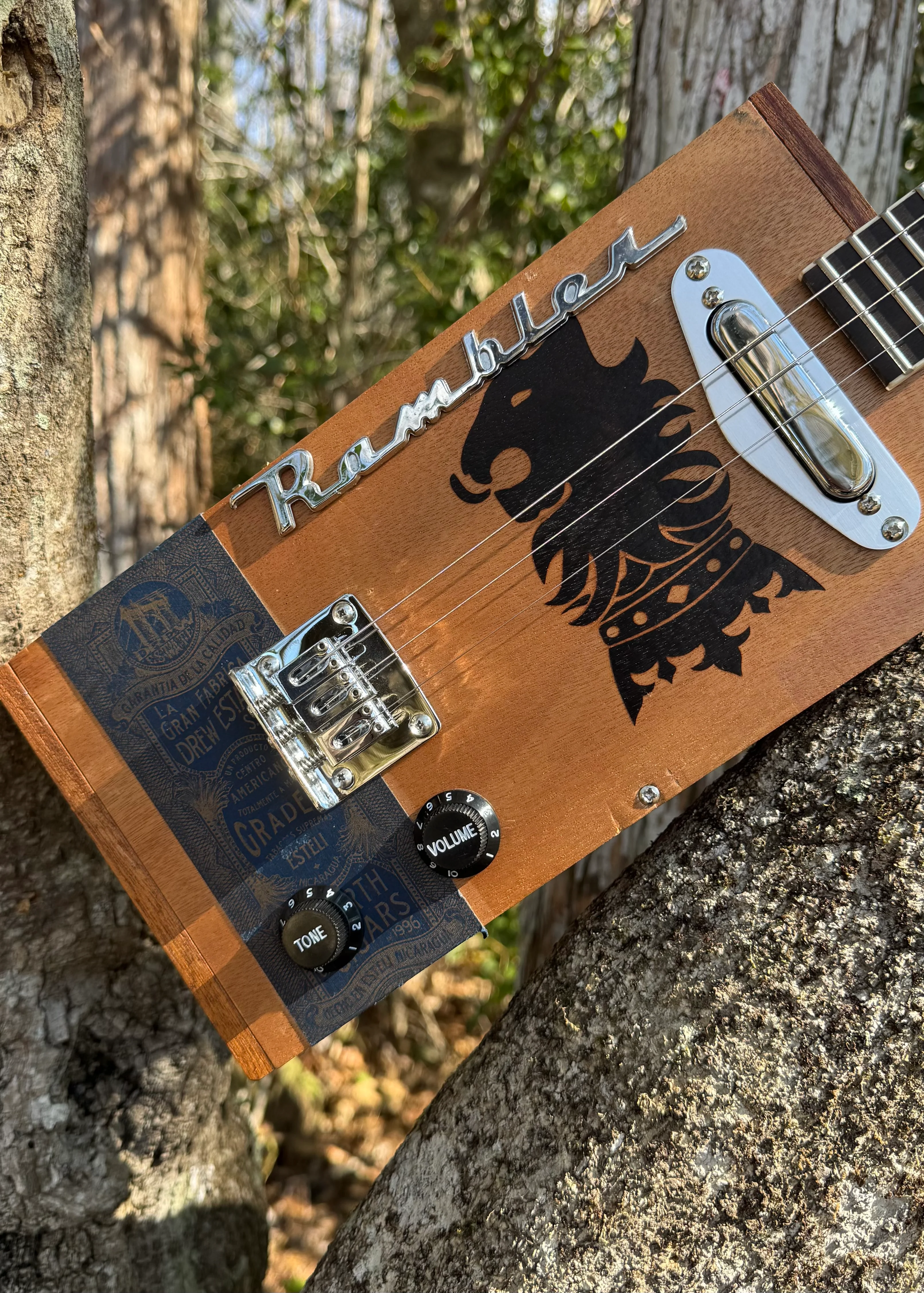 "The Rambler" Undercrown Maduro 3 or 4 string kit