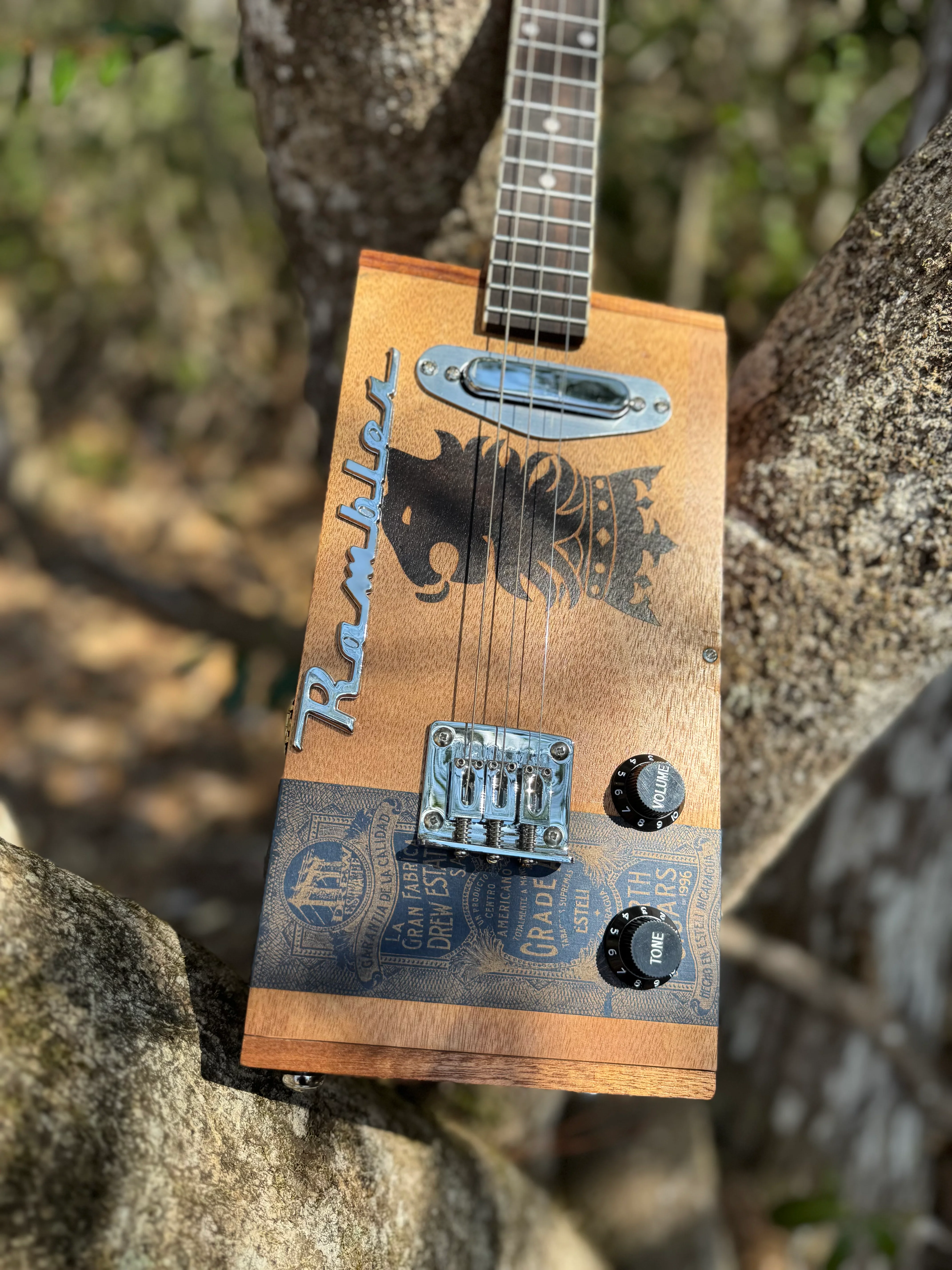 "The Rambler" Undercrown Maduro 3 or 4 string kit - Image 4