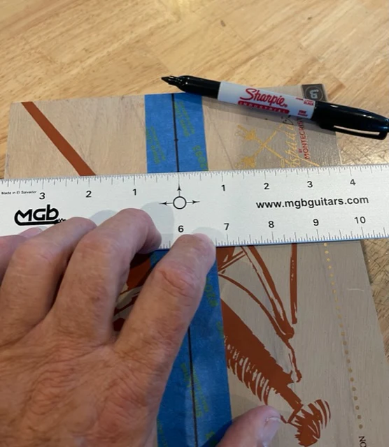 Center Finder Scale 12 inch - Image 2