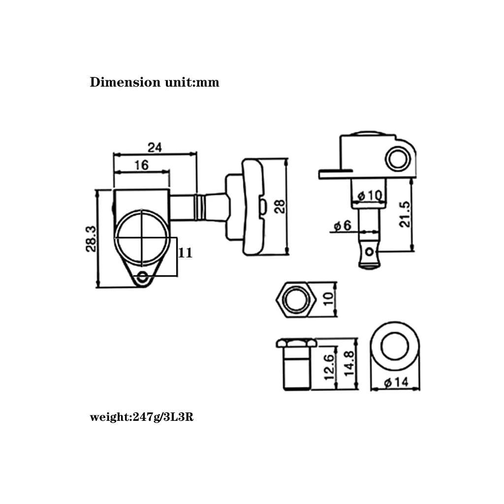 Deco Style Tuner | Left | Chrome or Black - Image 6
