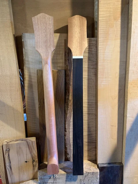 Easy Neck Non-Fretted Neck-Rosewood or Maple finger board - Image 8