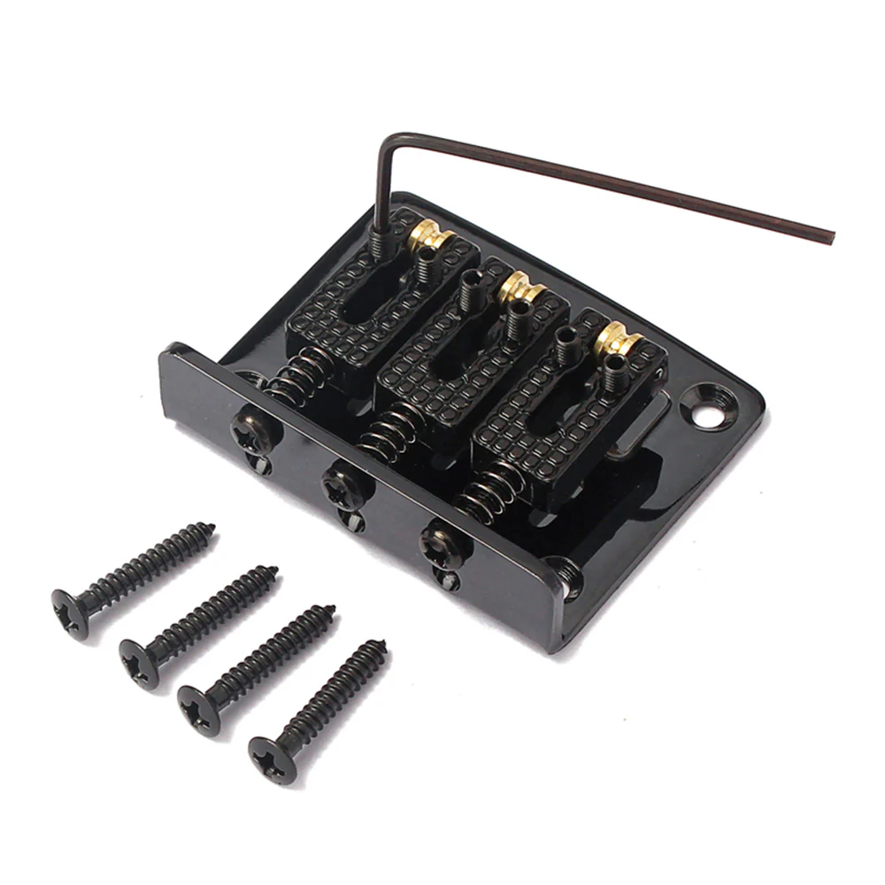 3-String Roller Bridge | Black - Image 4