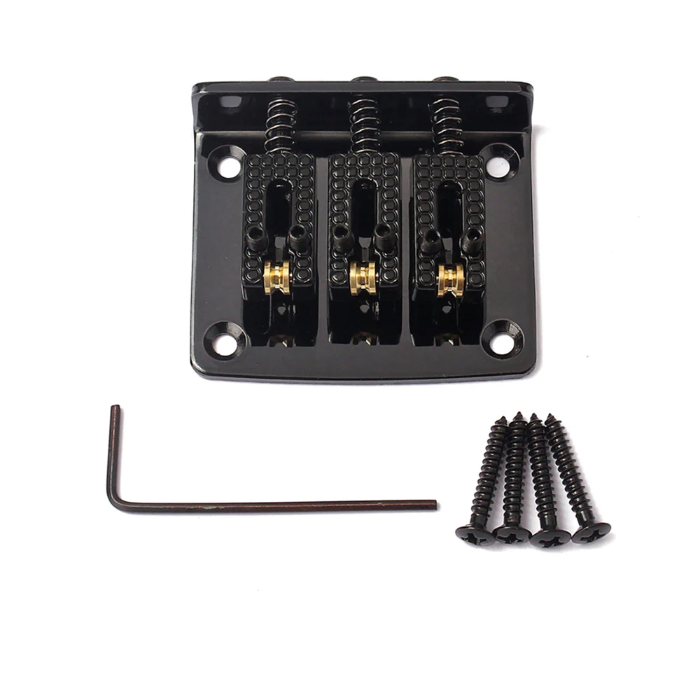 3-String Roller Bridge | Black - Image 5