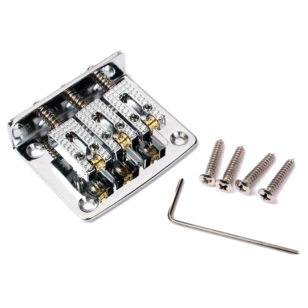 3-String Roller Bridge | Chrome - Image 6