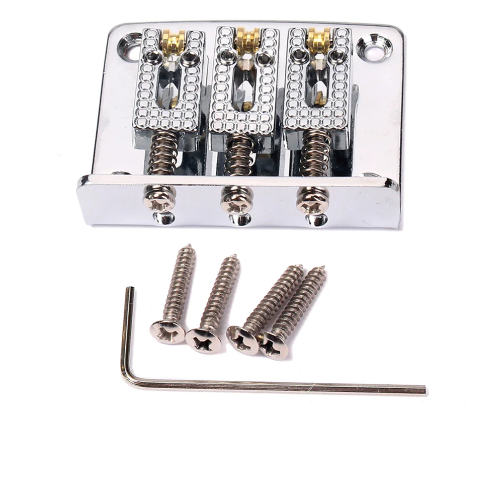 3-String Roller Bridge | Chrome - Image 8