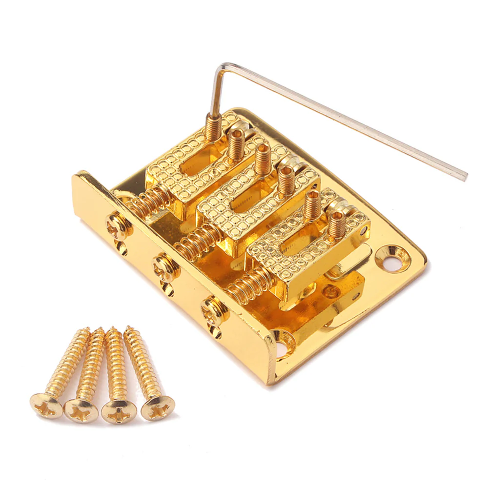 3-String Roller Bridge | Gold - Image 4