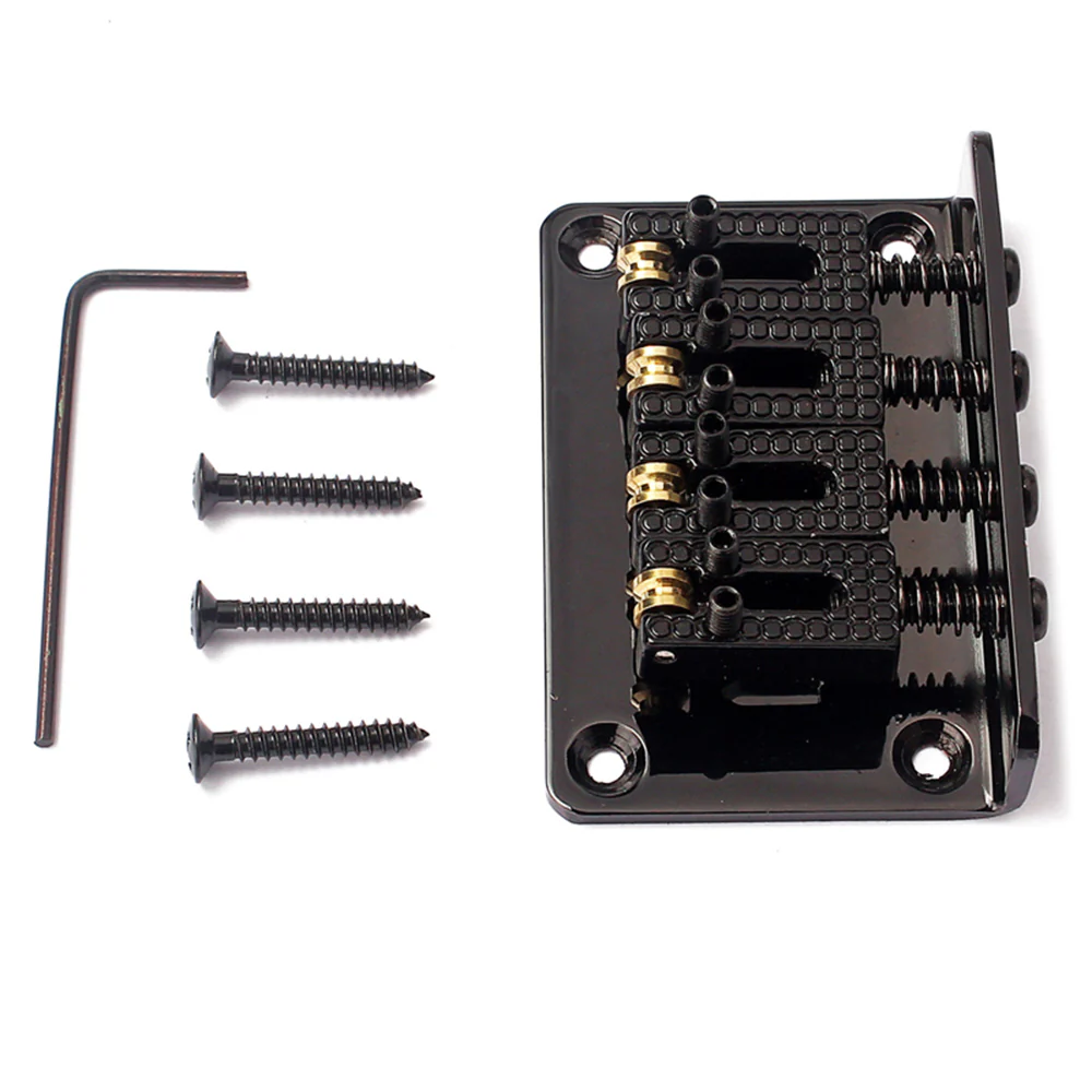 4-String Roller Bridge | Black - Image 3