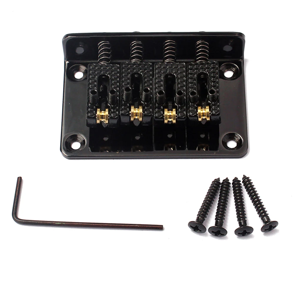 4-String Roller Bridge | Black - Image 5