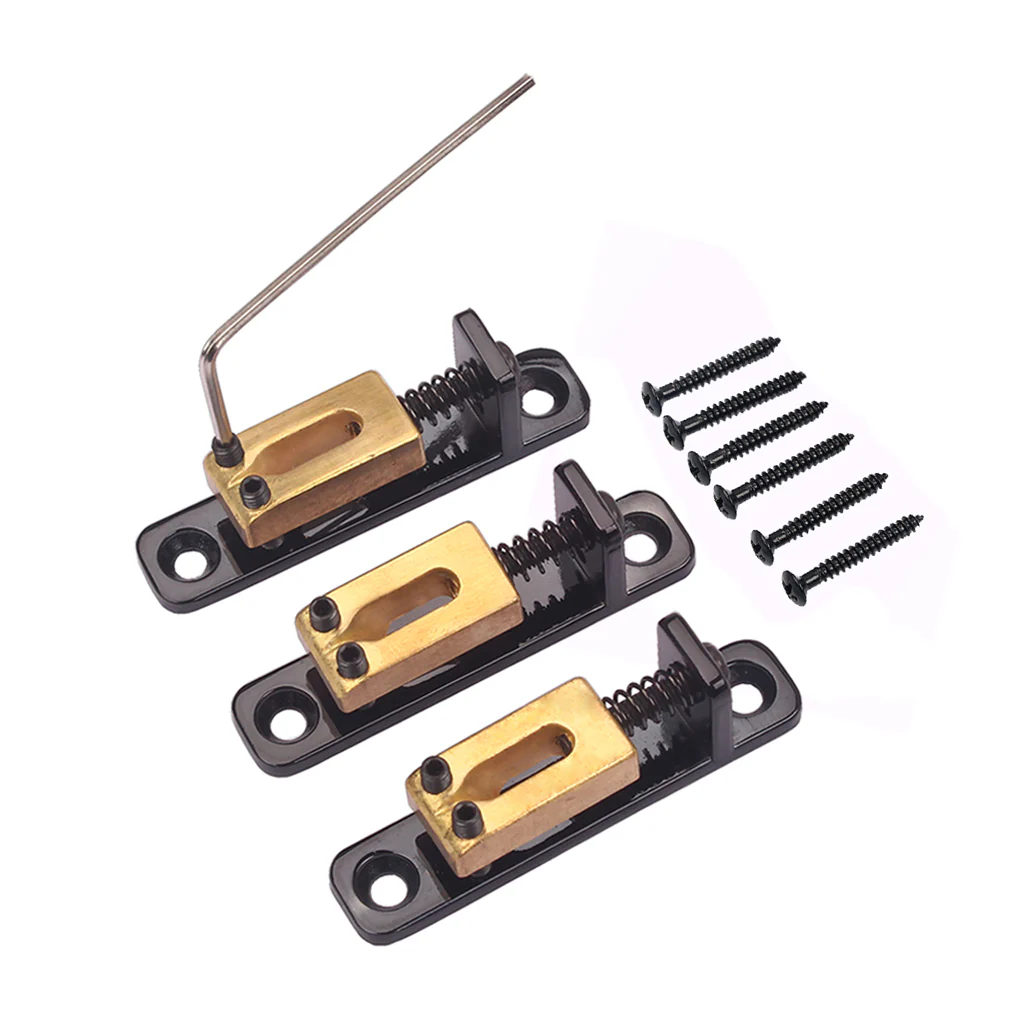 Single Shot Bridge | Black / Brass