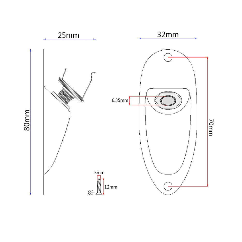 Flush Mount Jack | Chrome - Image 7