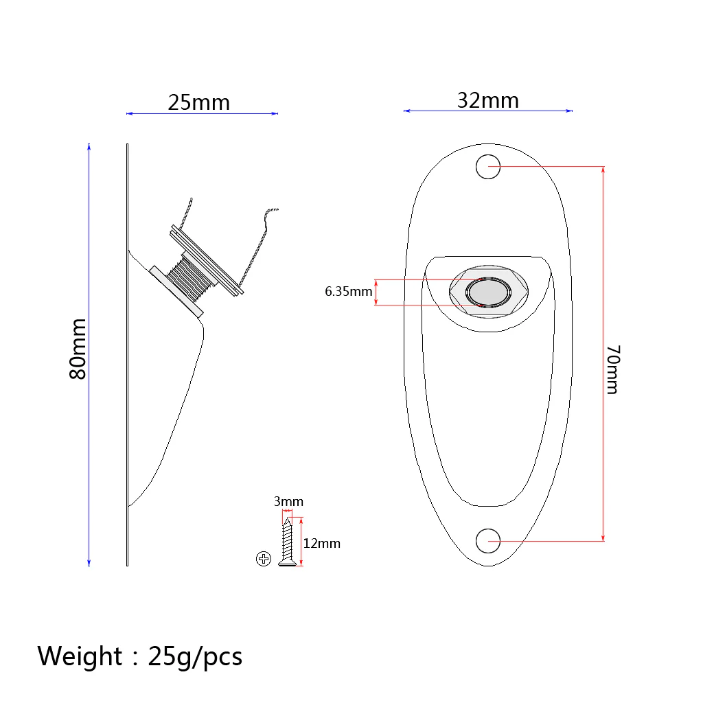 Flush Mount Jack | Gold - Image 4