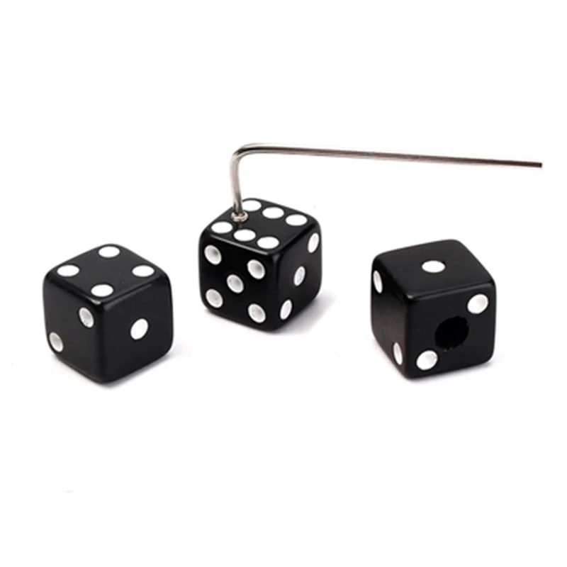 Black Dice Knobs 3 Pack
