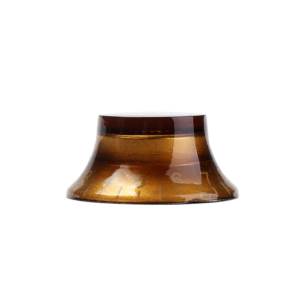 Gold Plastic Guitar Knob - Image 3
