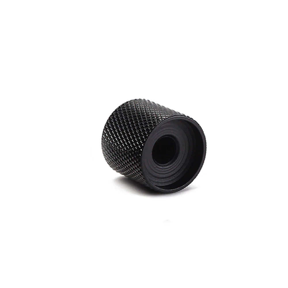 Black Domed Top Knurl Knob - Image 3