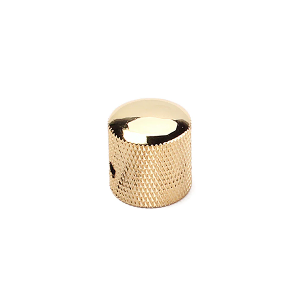Gold Domed Top Knurl Knob