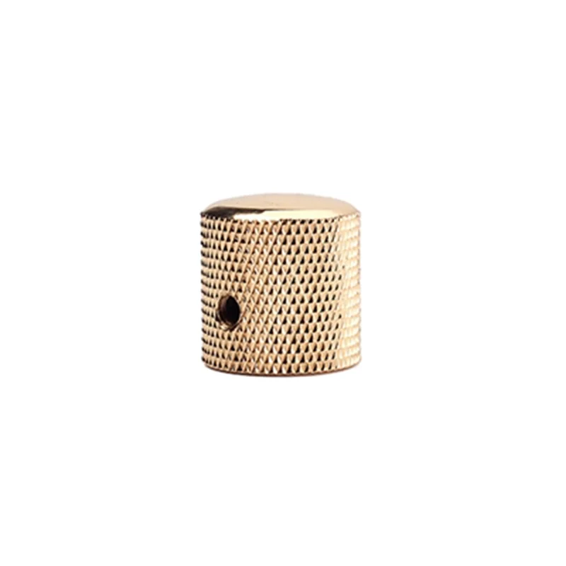 Gold Domed Top Knurl Knob - Image 2