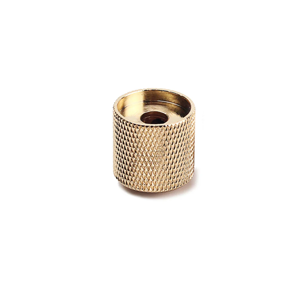 Gold Domed Top Knurl Knob - Image 3