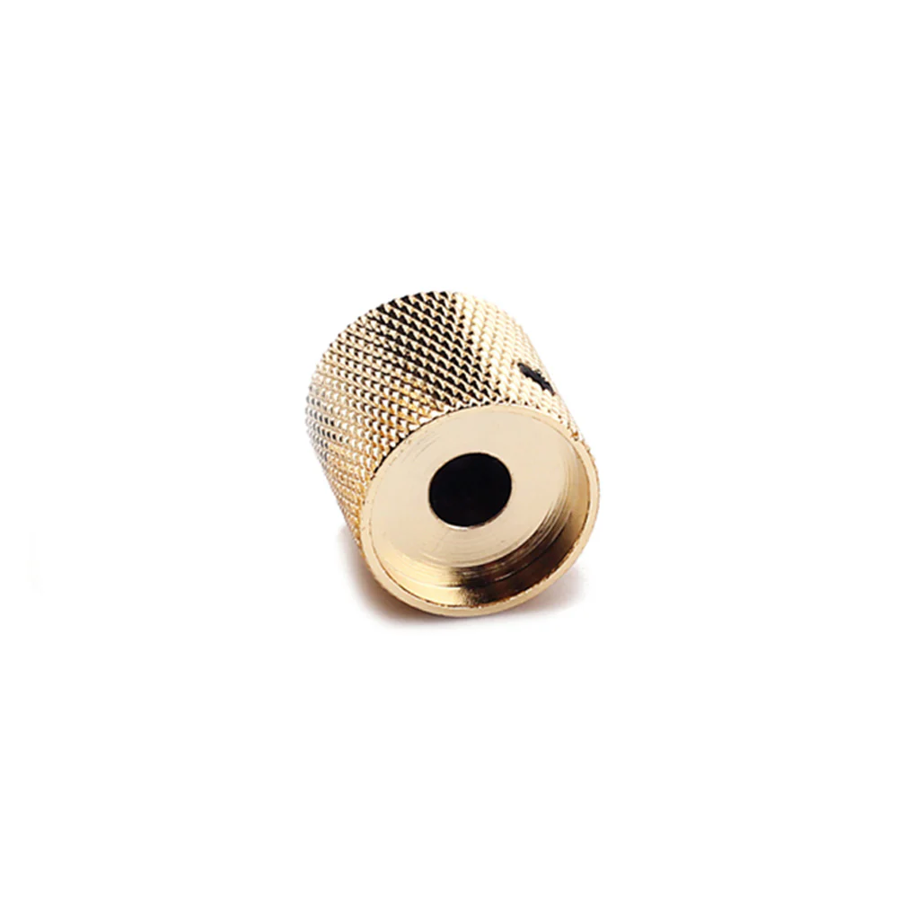 Gold Domed Top Knurl Knob - Image 4