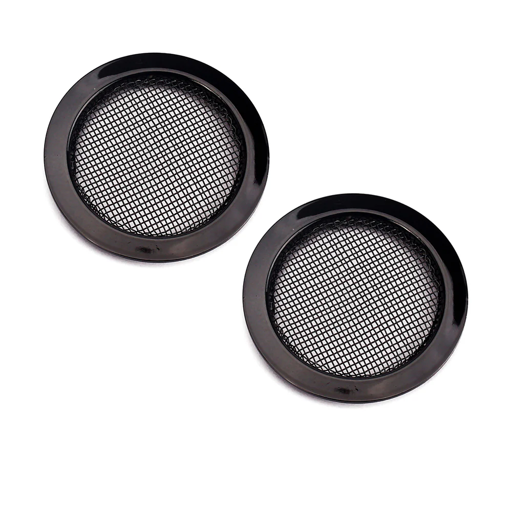 Pair Of 2.25" Sound Hole Cover | Black - Image 5
