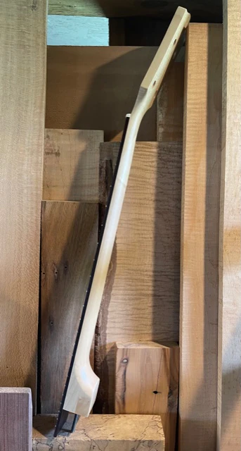 Bass Super Neck-Maple and Rosewood Neck | 30 inch Scale - Image 6