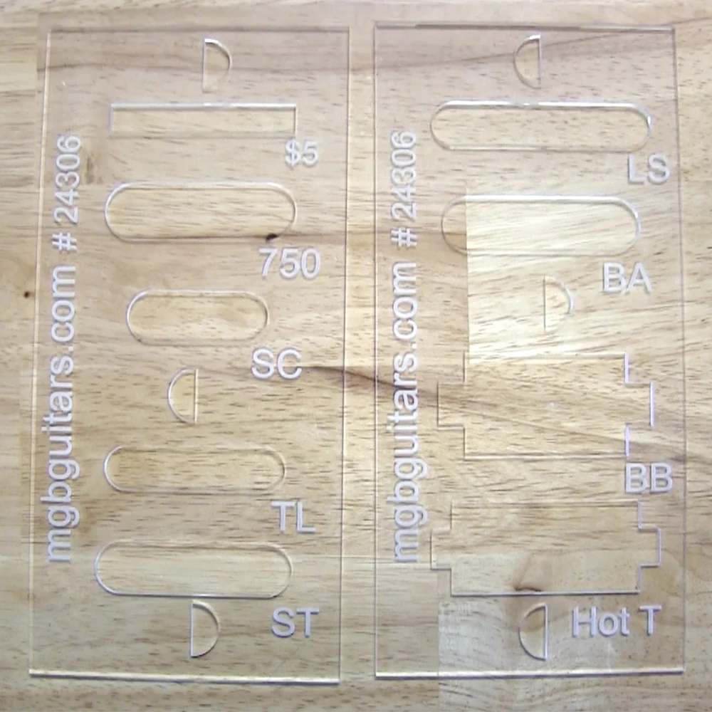 MGB Pickup Marking Template (2 Piece Set) - Image 5