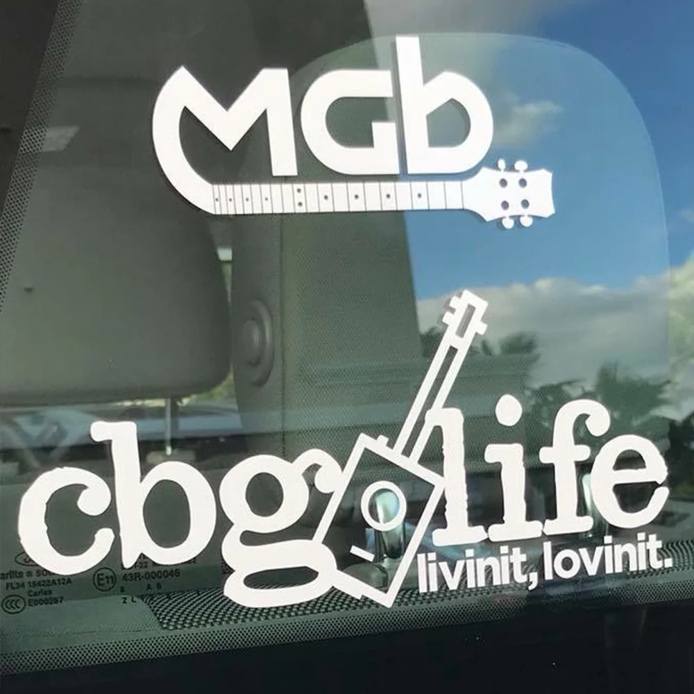 MGB 2.75" H  x  6" W Decal - Image 4