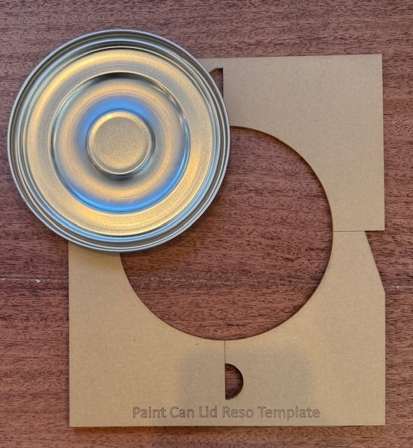 MGB Resonator Template For Paint Can Lids - Image 2