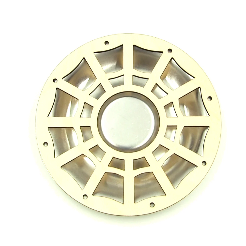 MGB Spidey 6" Wood Resonator Cover - Image 3