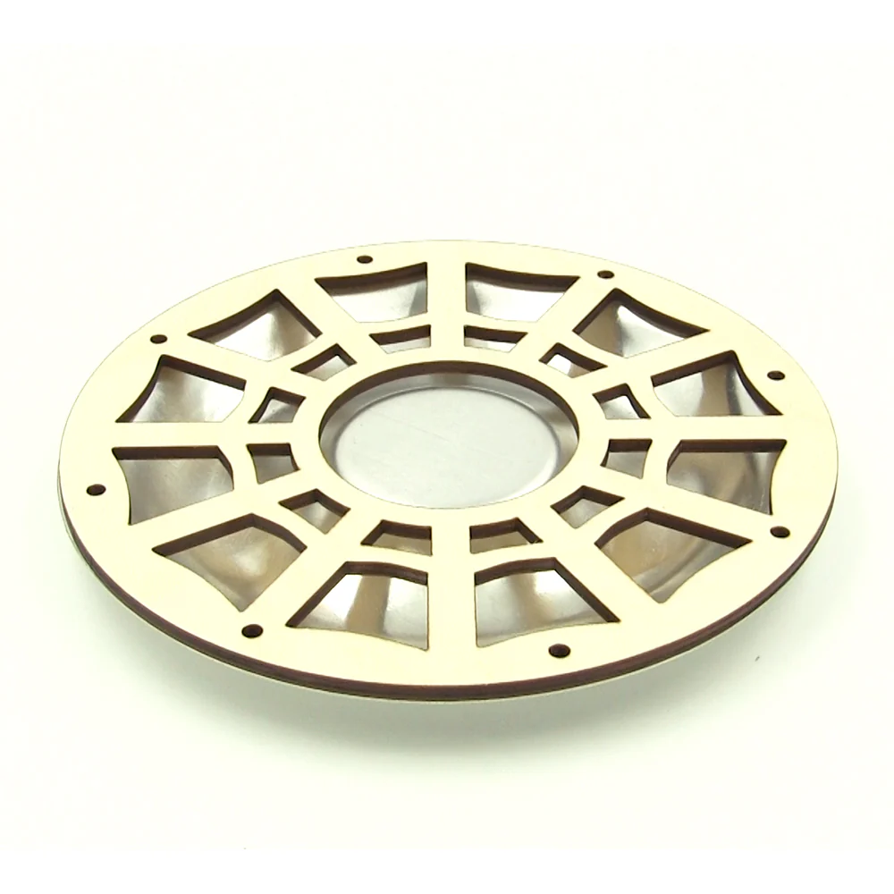 MGB Spidey 6" Wood Resonator Cover - Image 4
