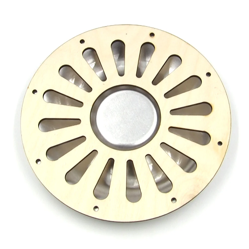 MGB Spokes 6" Wood Resonator Cover - Image 3