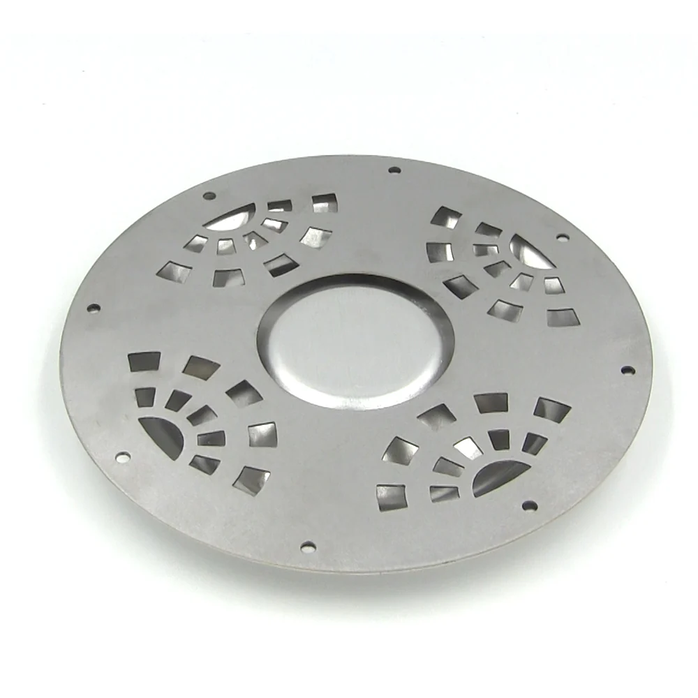 MGB Sunburst 6" Stainless Steel Resonator Cover - Image 2