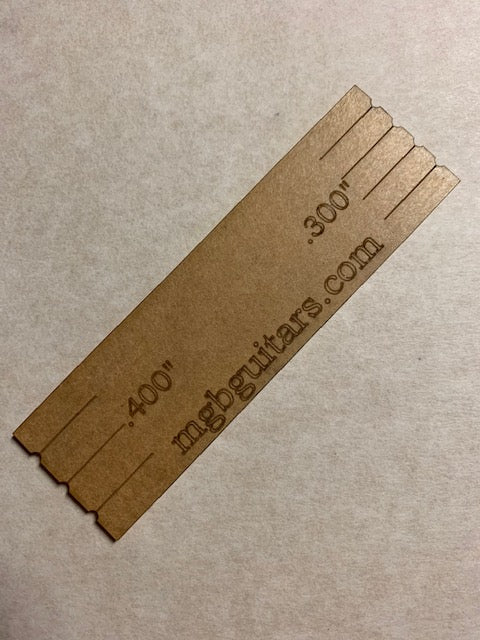 Nut string spacing template - Image 2