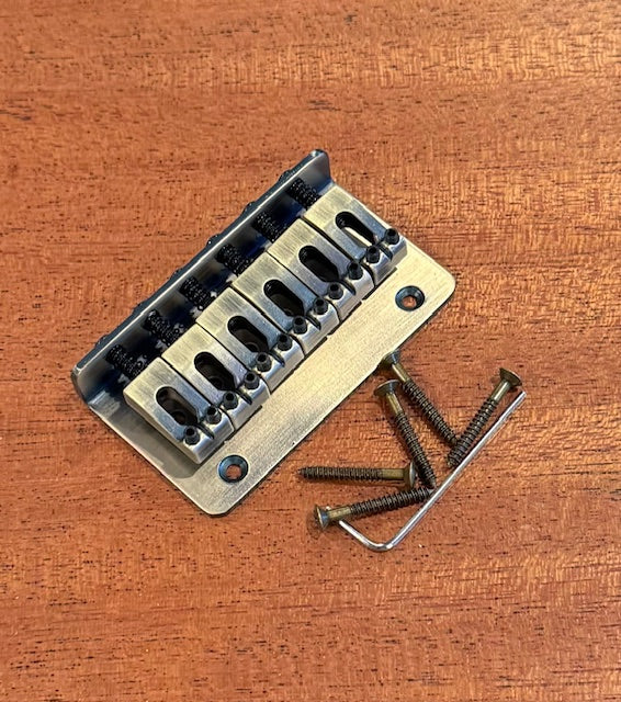 Six String Bridge | Antique Brass - Image 3