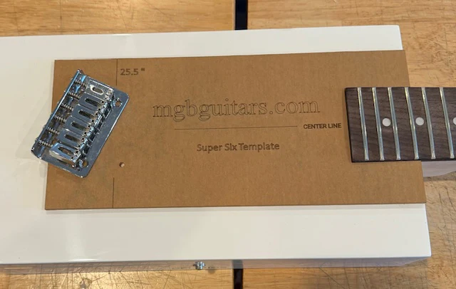 Super Sixer bridge placement template