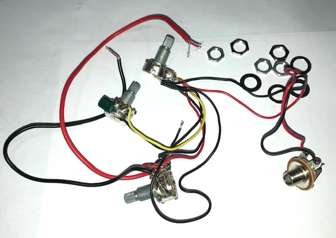 Wire Harness with Volume/Tone/Blending - Image 3