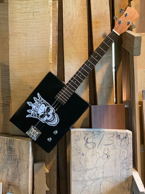 Zippy 3 String Neck | 20 Inch Scale - Image 4